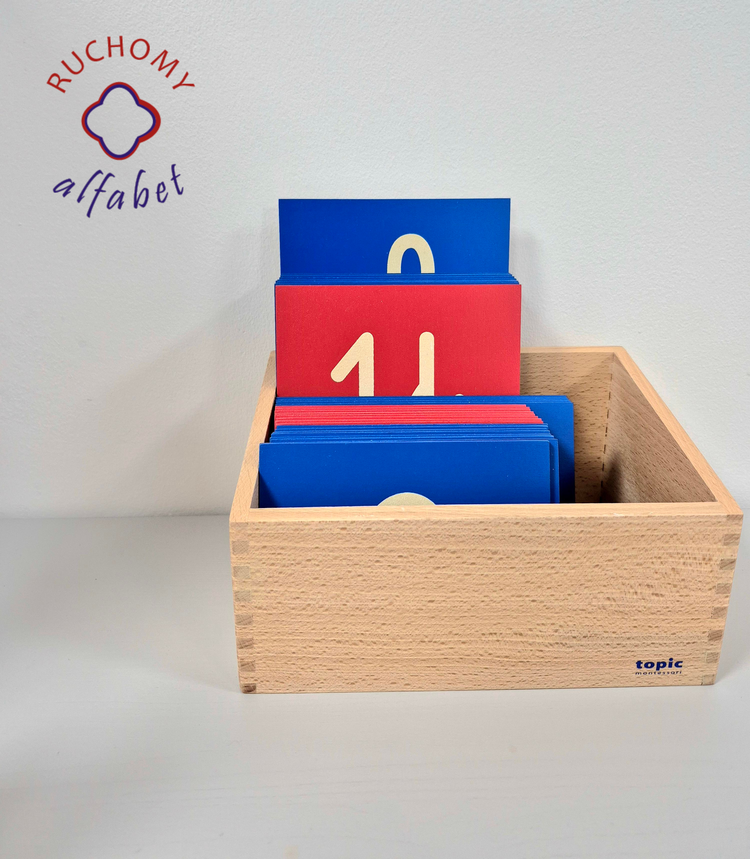 szorstkie litery Montessori