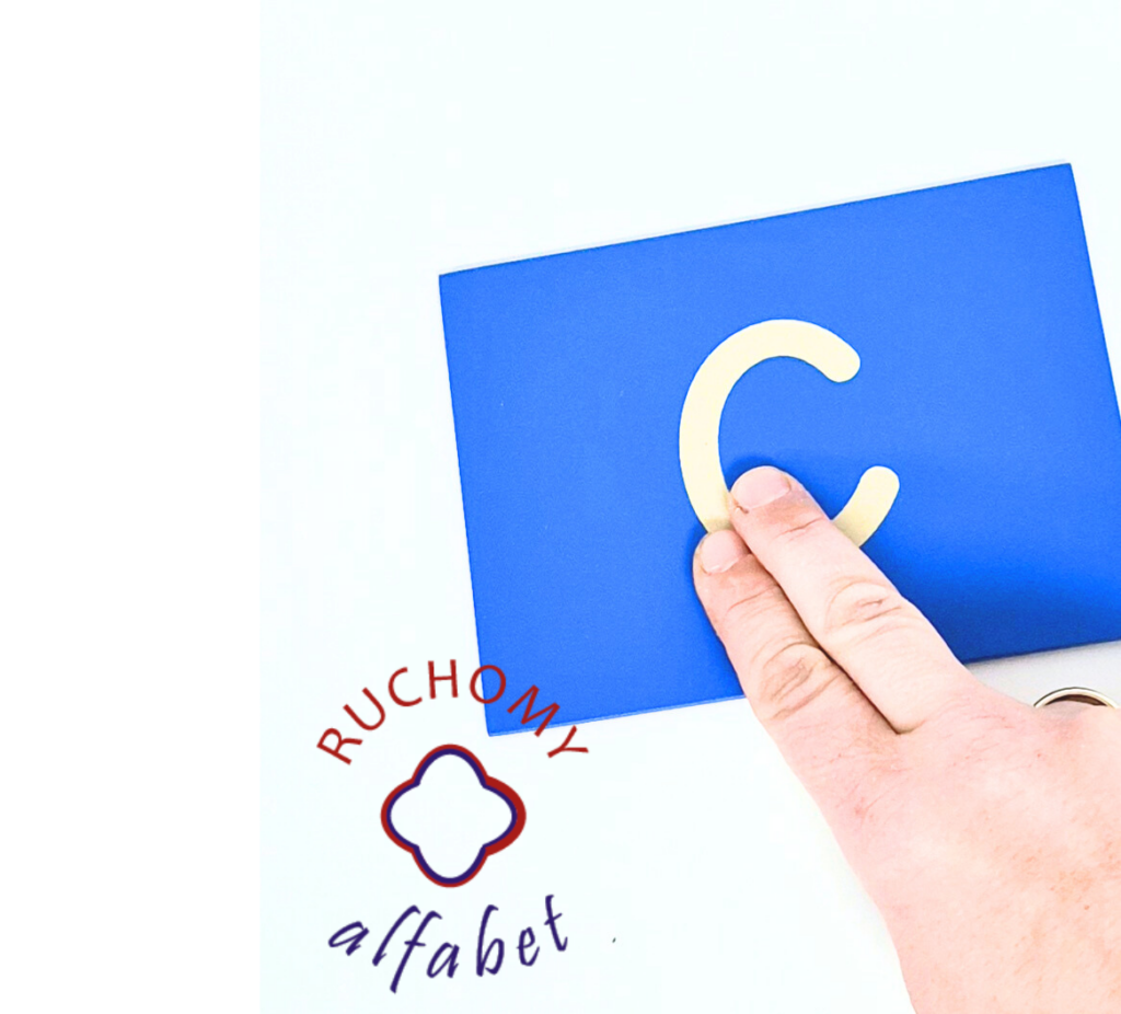 szorstkie litery Montessori